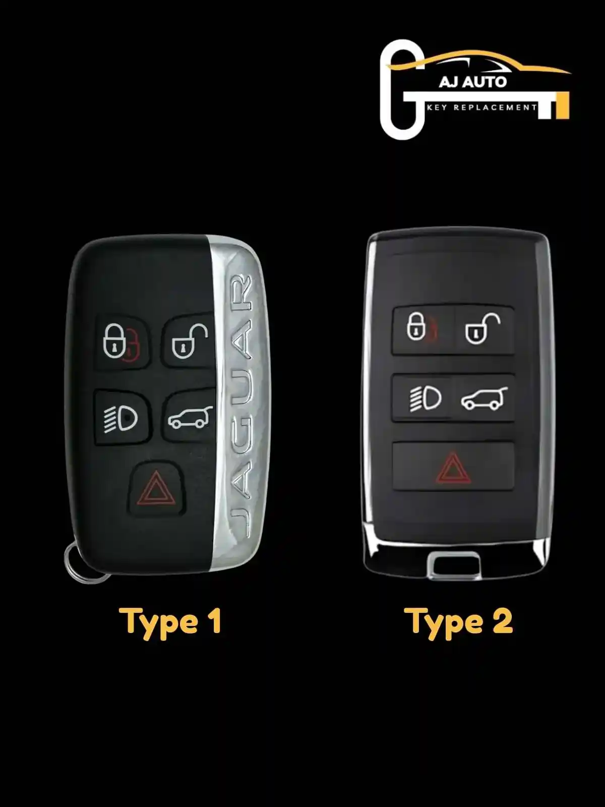 Jaguar key type