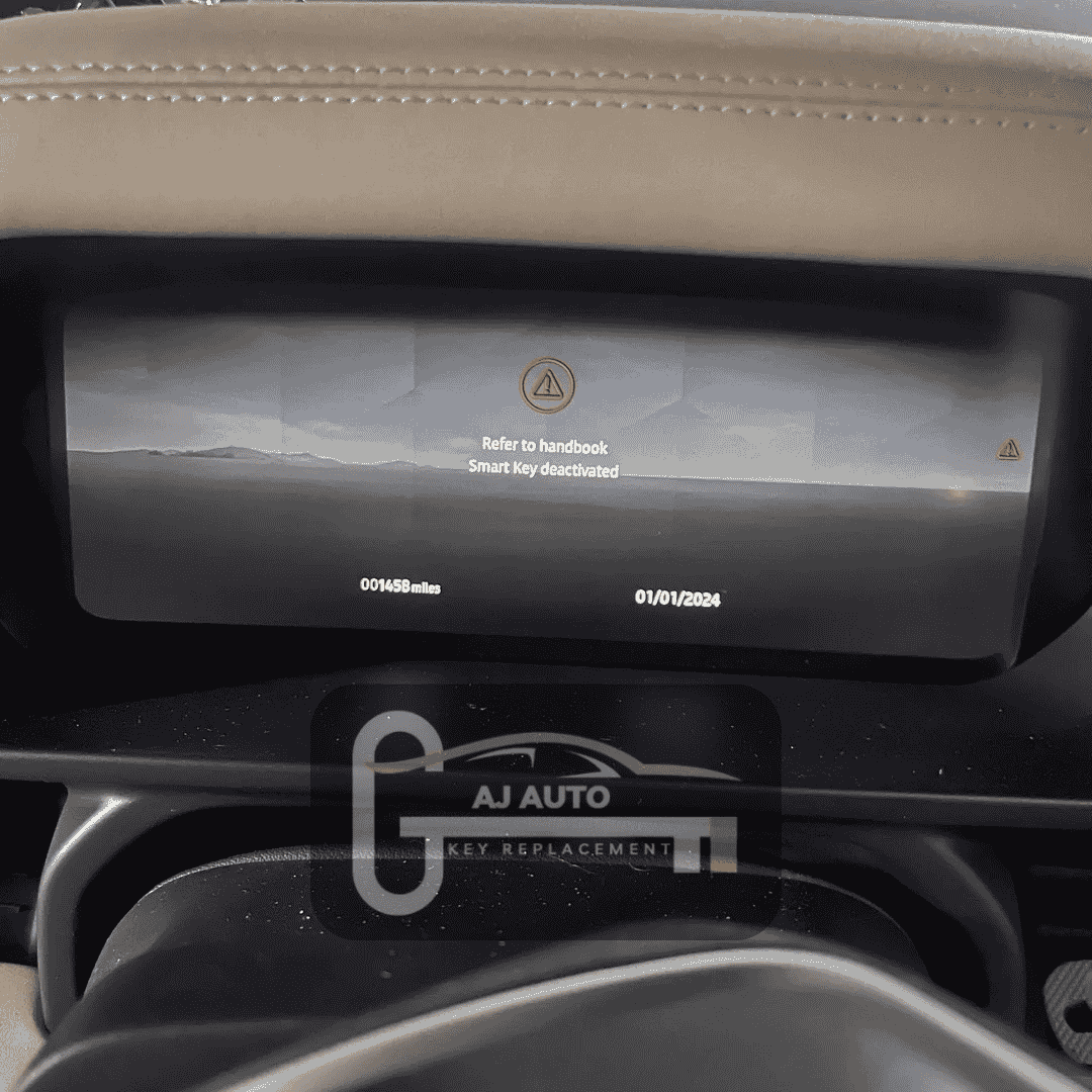 Smart Key Deactivated on Land Rover or Range Rover