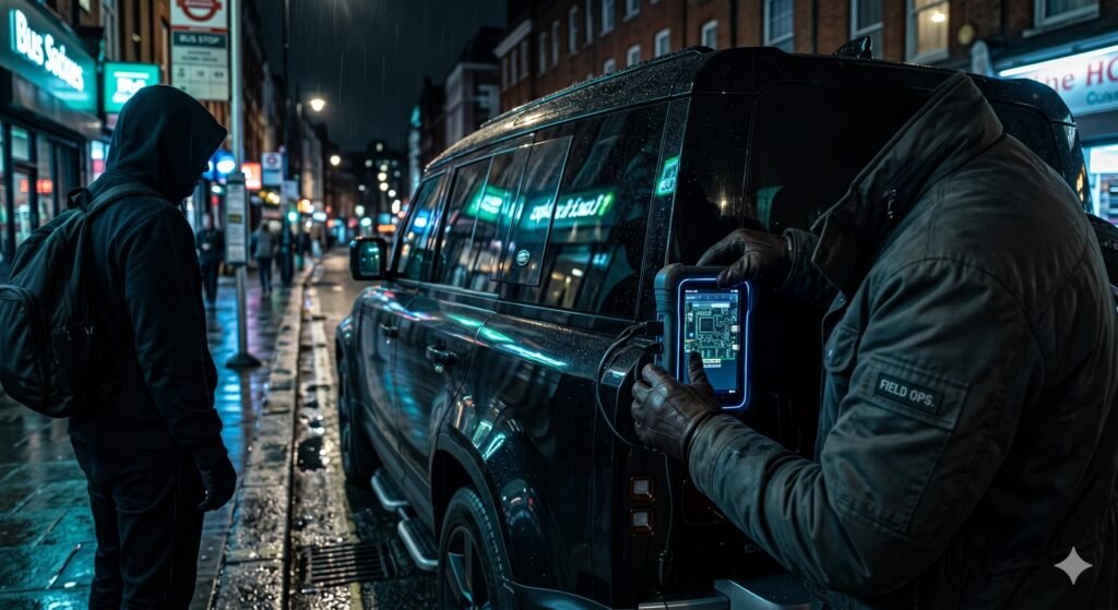 how thieves steal range rover jaguar london